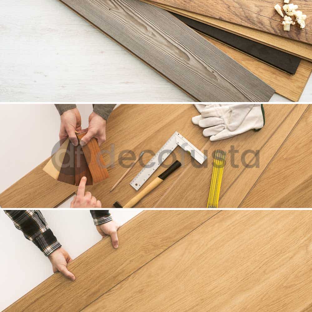 Flooring installation at home