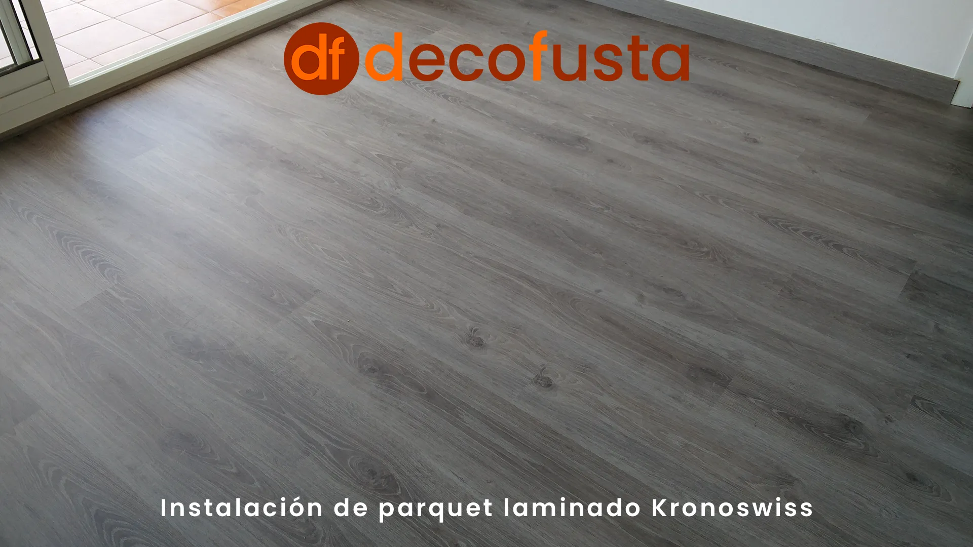 Instalación de parquet laminado Kronoswiss