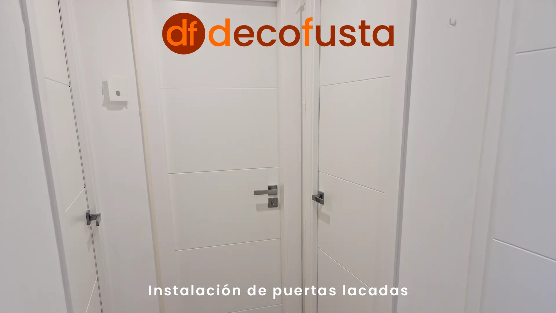 Instalación de puertas lacadas