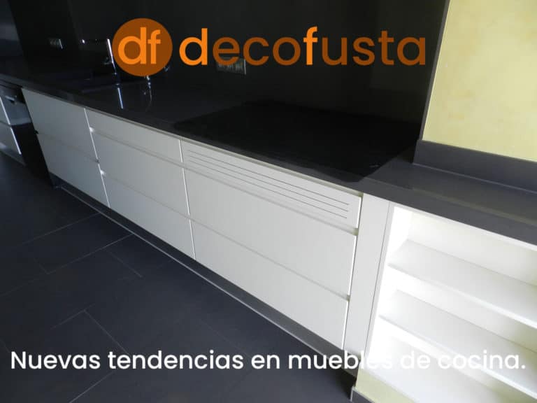 Nuevas tendencias en muebles de cocina.