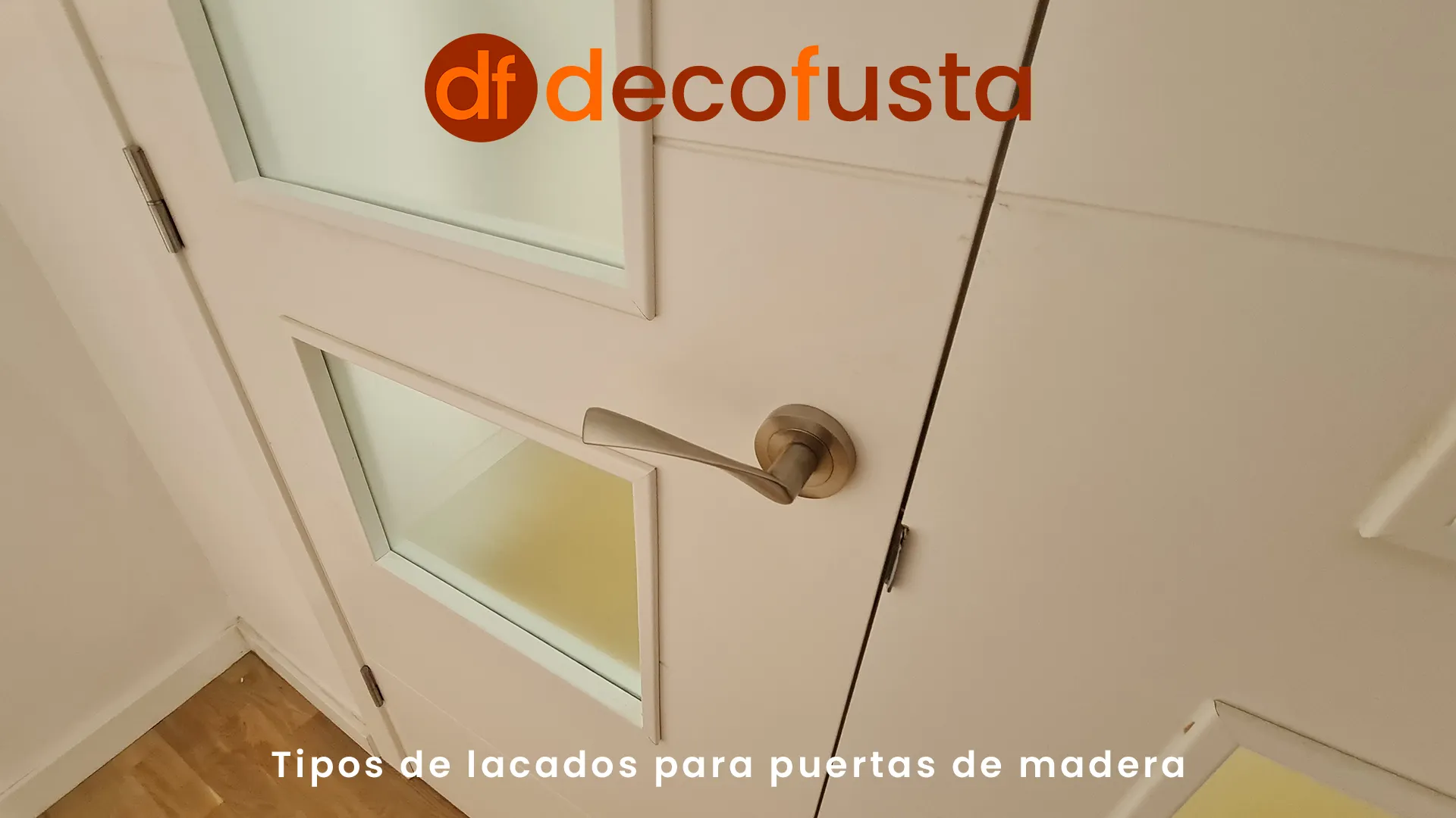 Tipos de lacados para puertas de madera