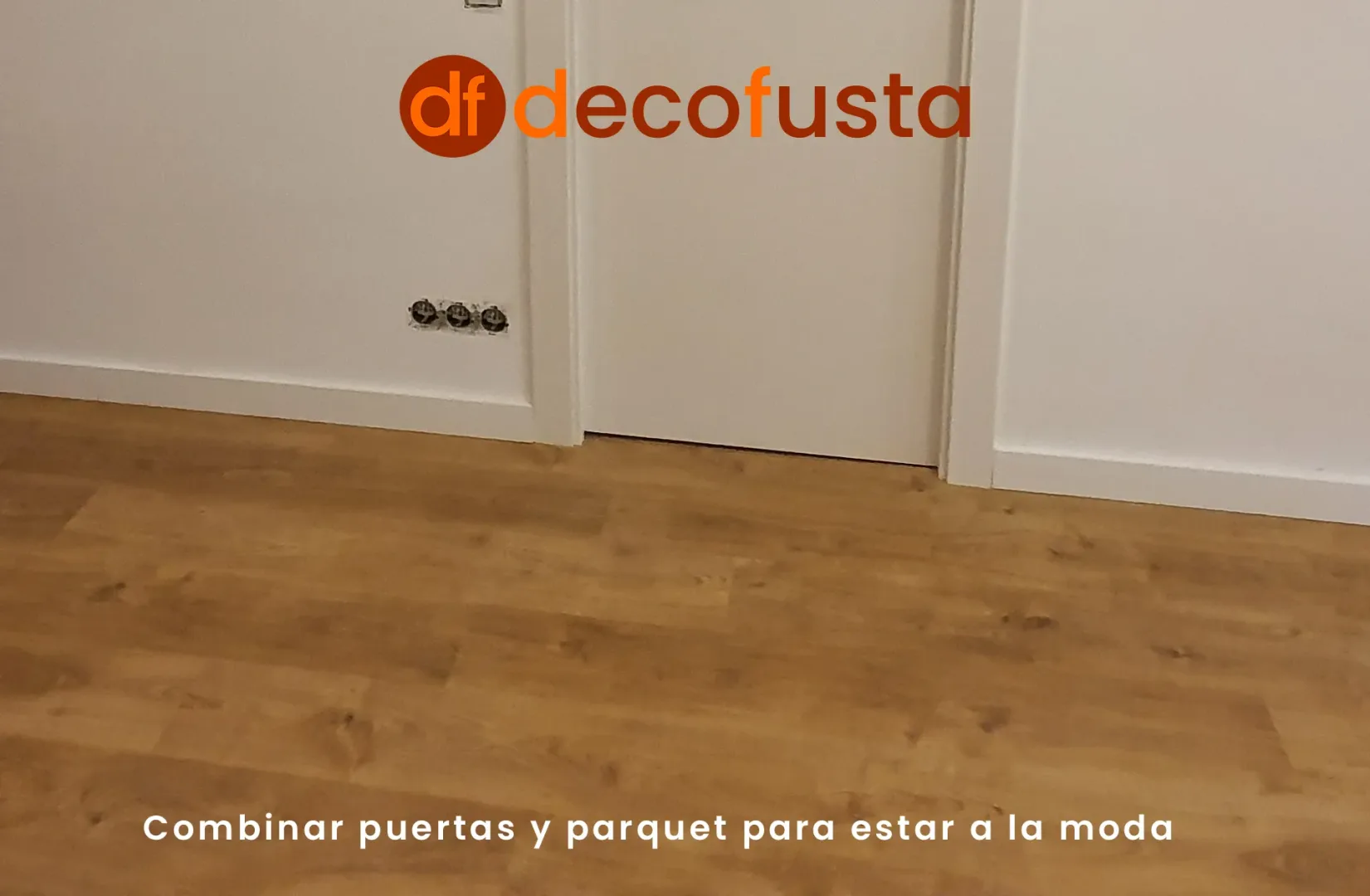 Combinar puertas y parquet para estar a la moda