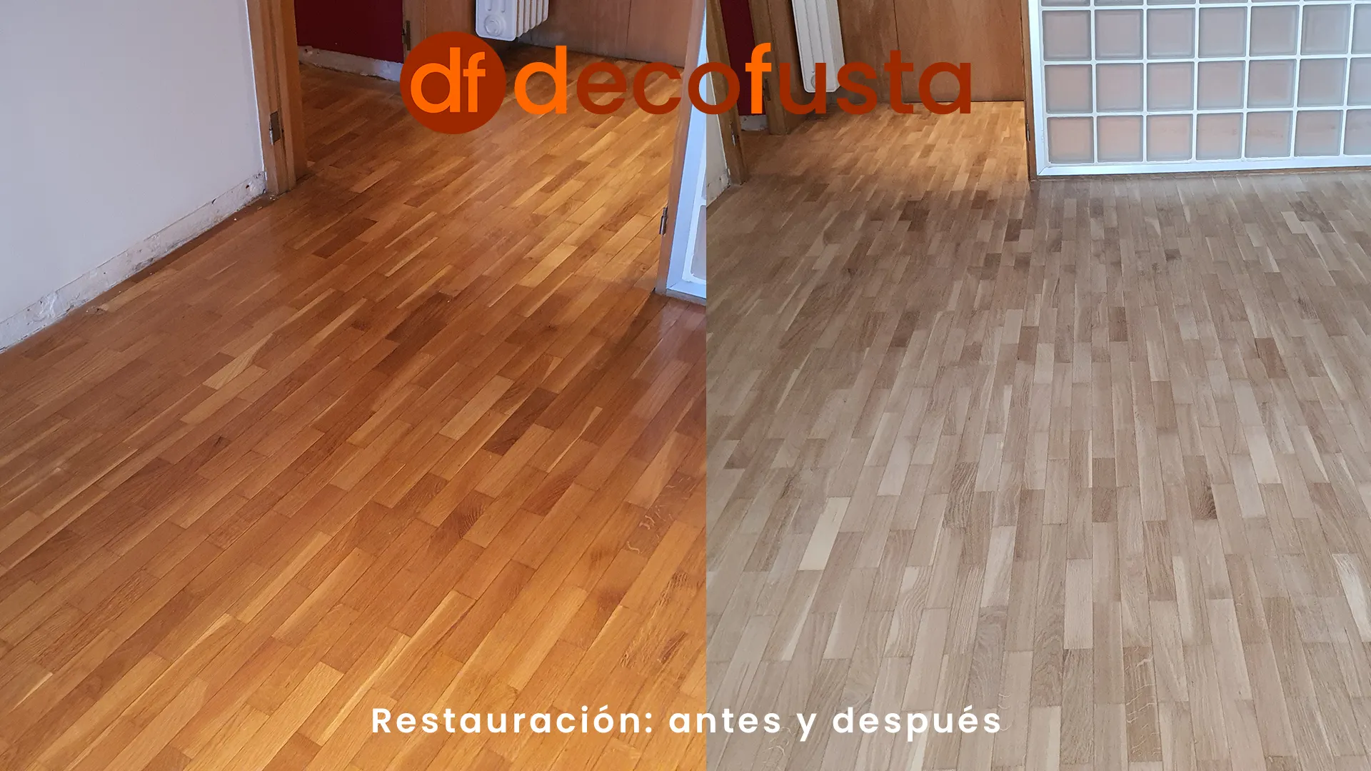 Restauración antes y después