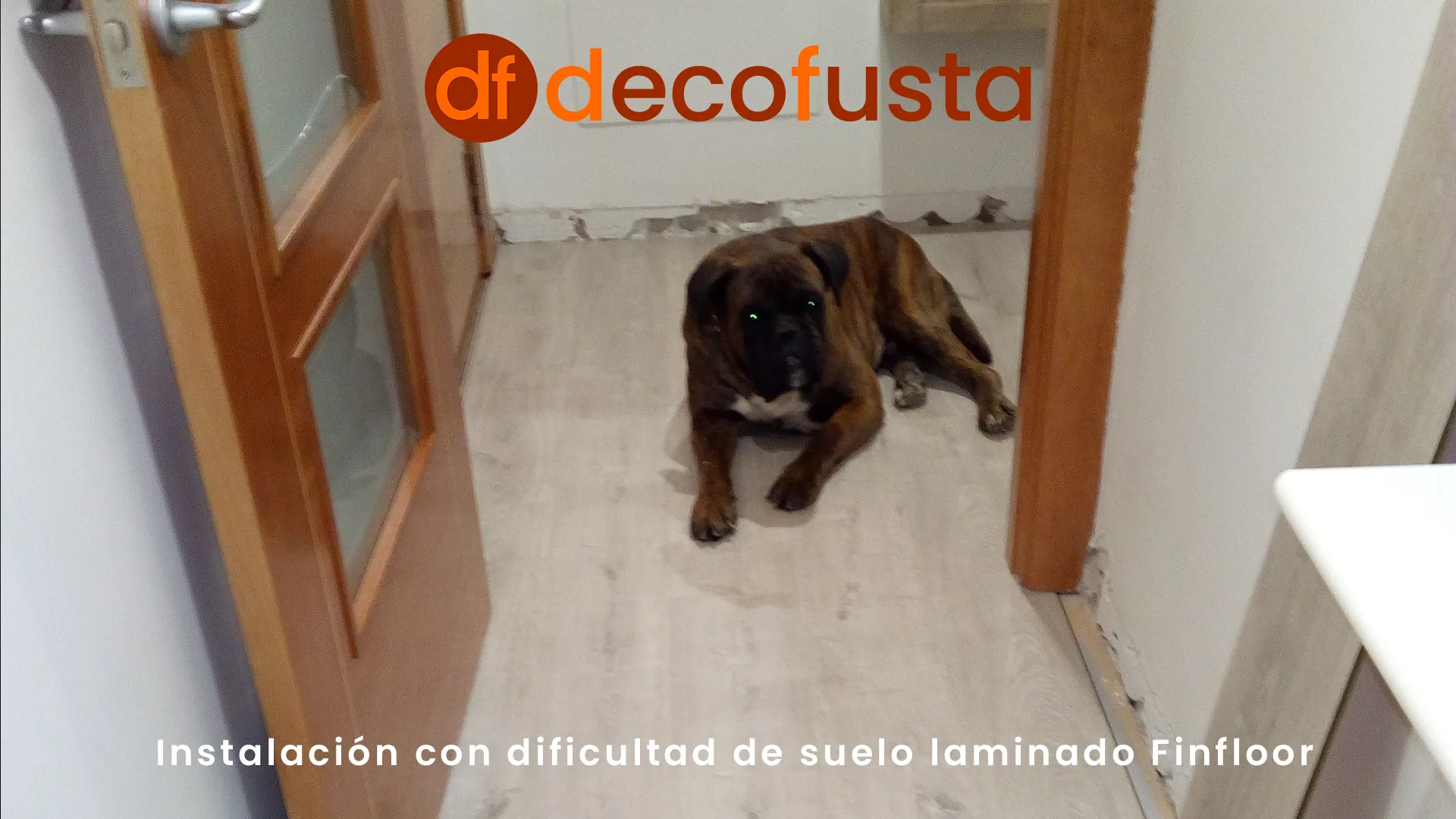 Instalación con dificultad de suelo laminado Finfloor