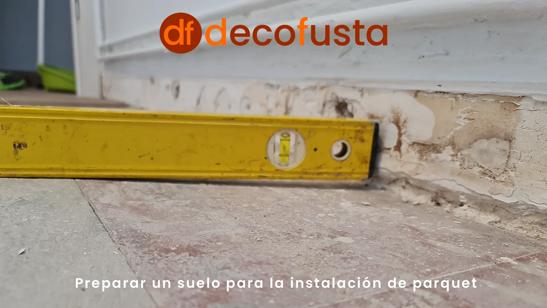 Preparar un suelo para la instalación de parquet