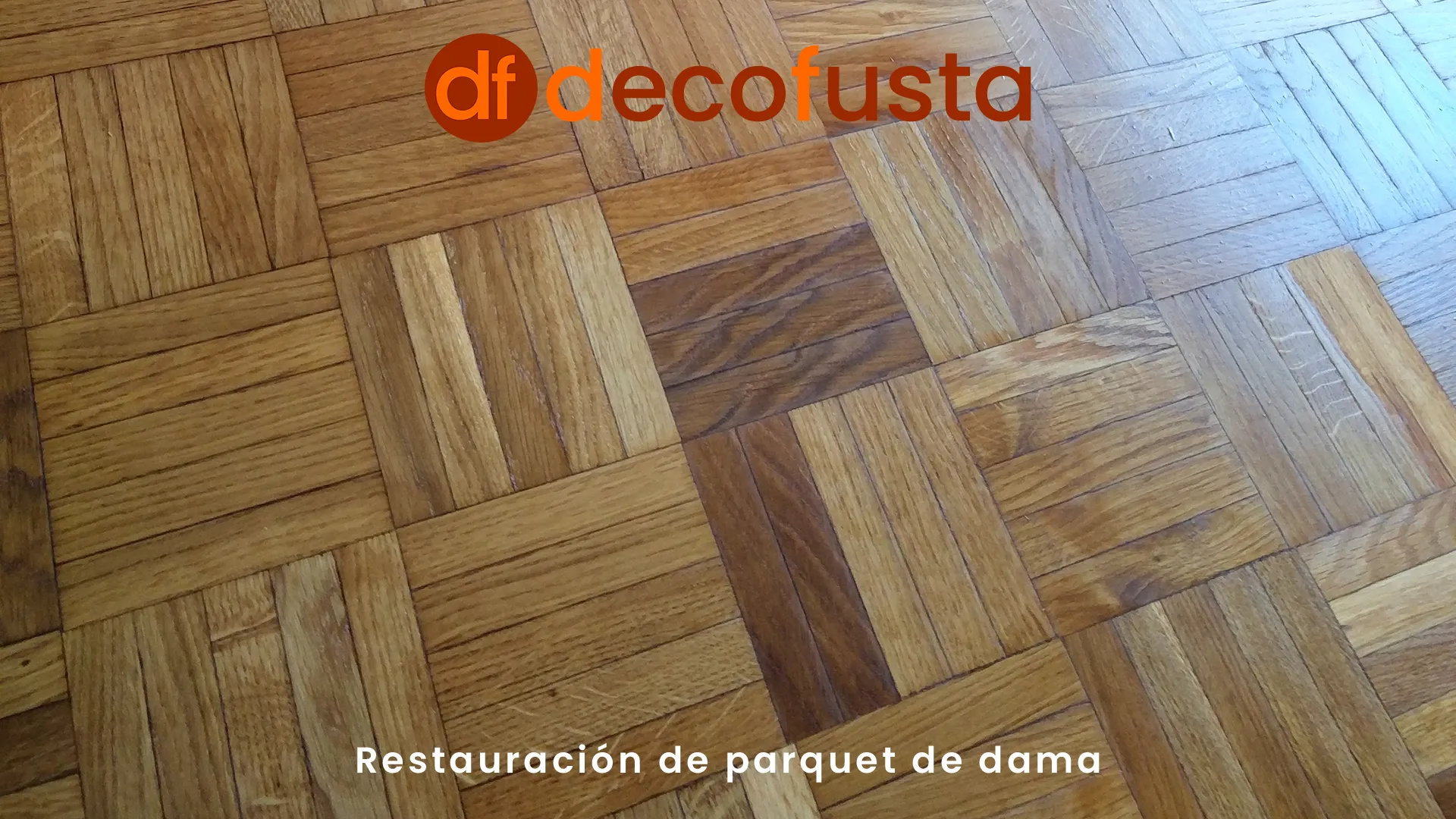 Restauración de parquet de dama