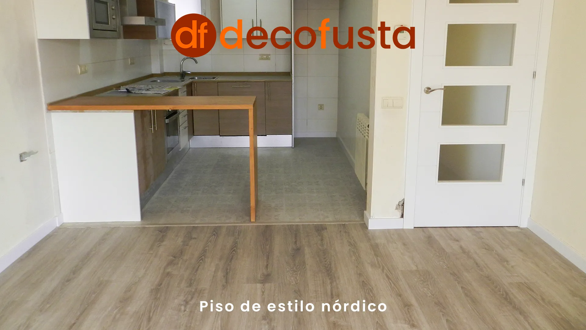 Piso de estilo nórdico