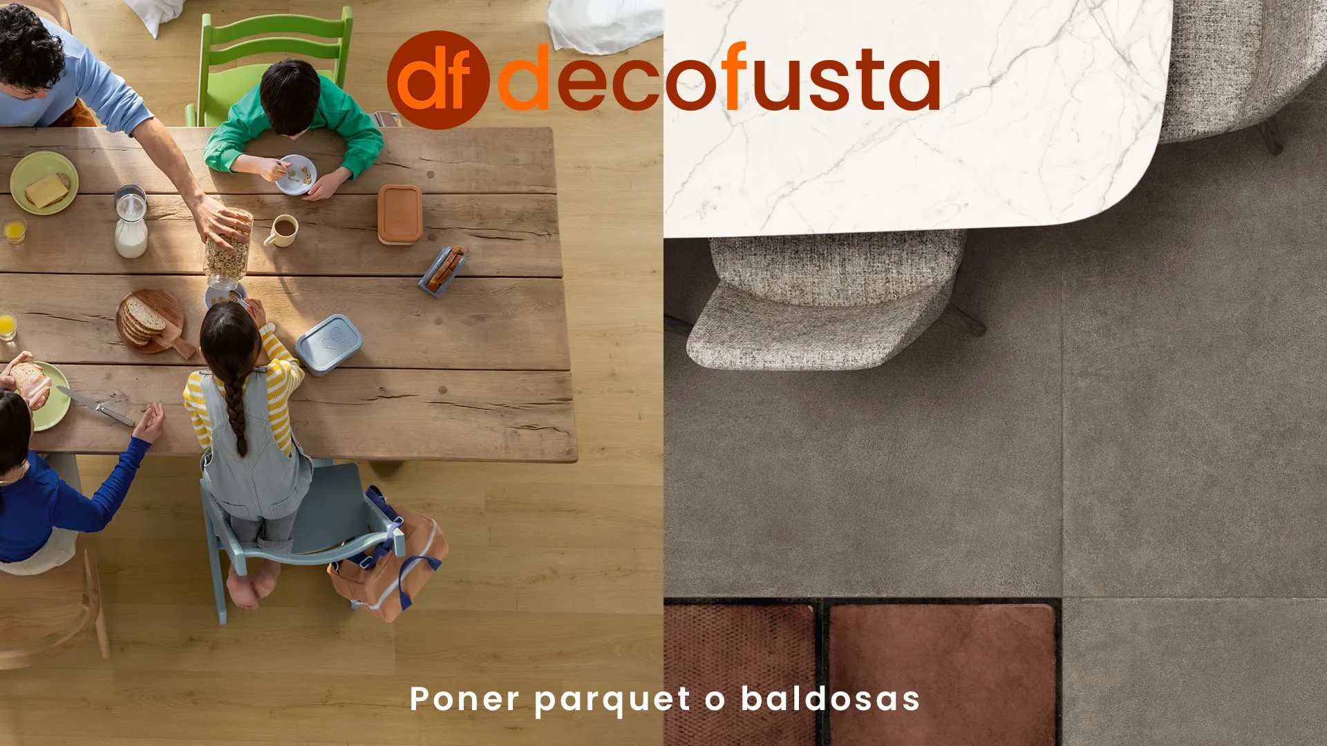 Poner parquet o baldosas