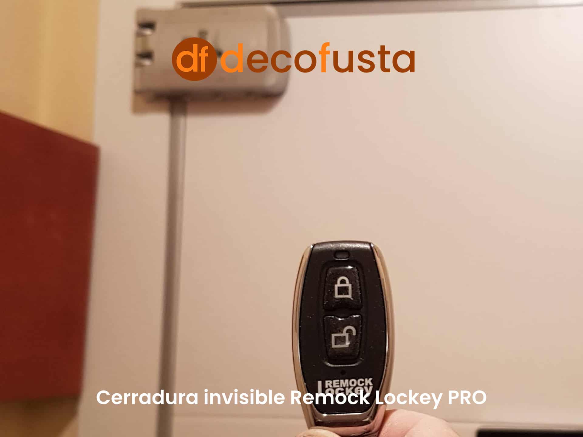 Remock Lockey Pro RLP4G Cerradura de seguridad invisible con 4 mandos Dorado 3 V 