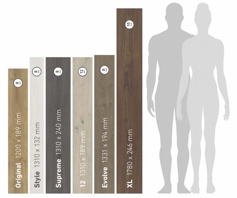 finsa finfloor comparativa gamas