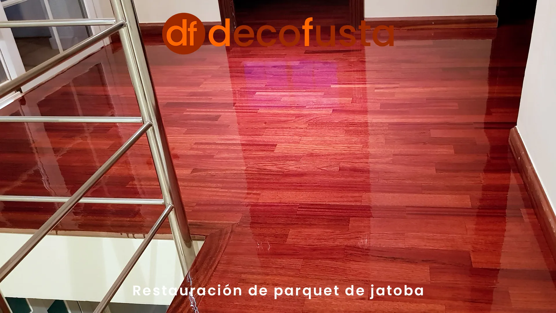 Restauración de parquet de jatoba