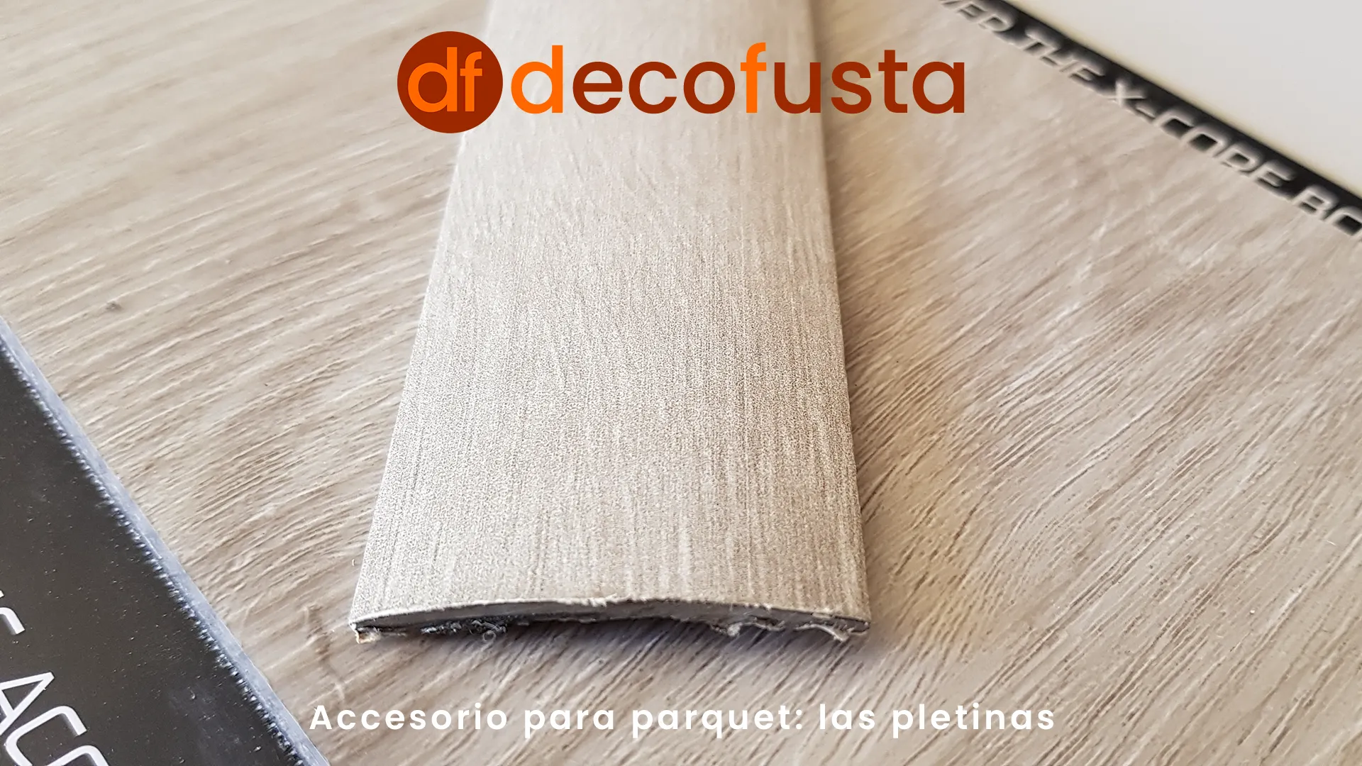 Accesorio para parquet: las pletinas