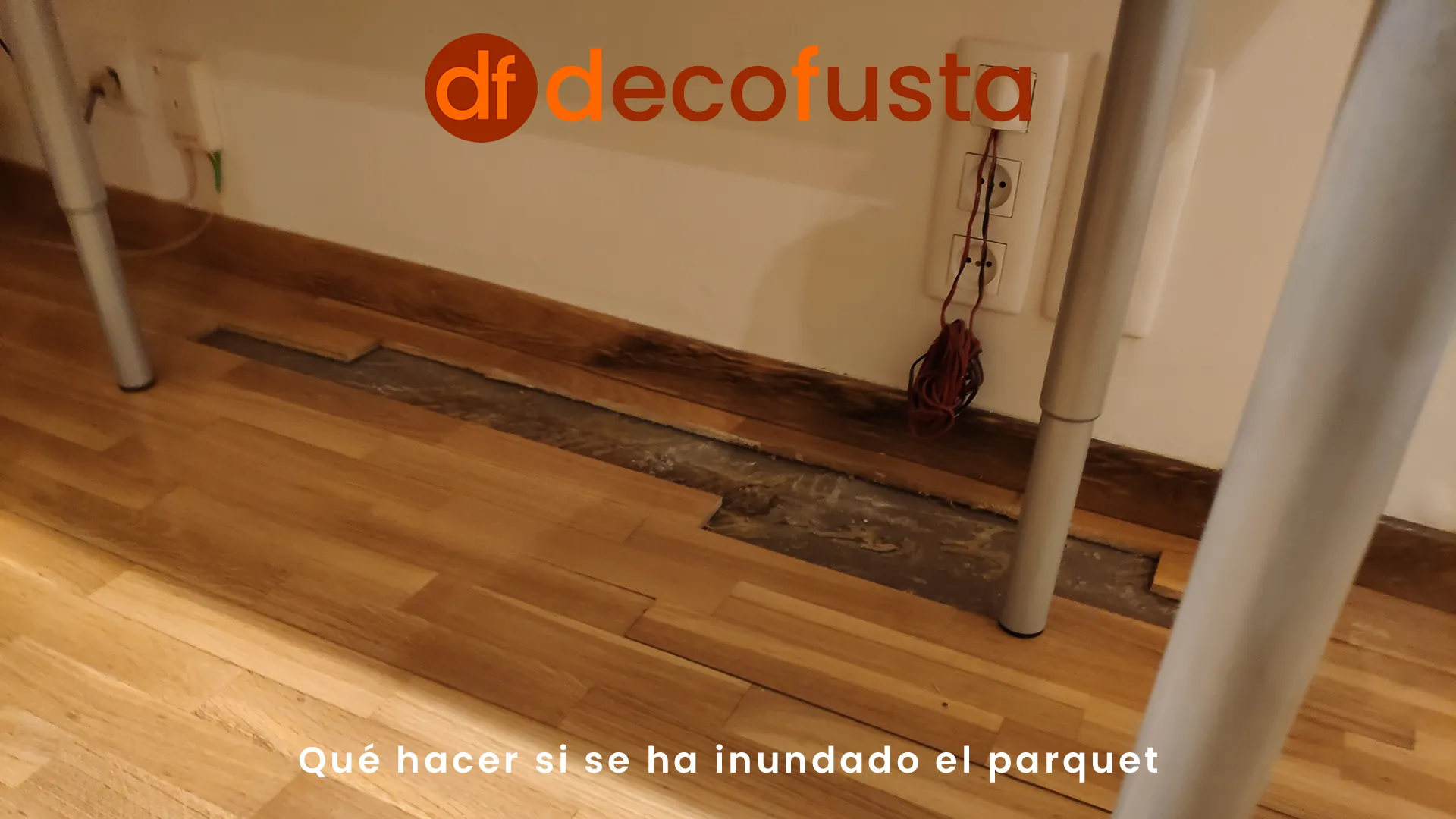 Qué hacer si se ha inundado el parquet