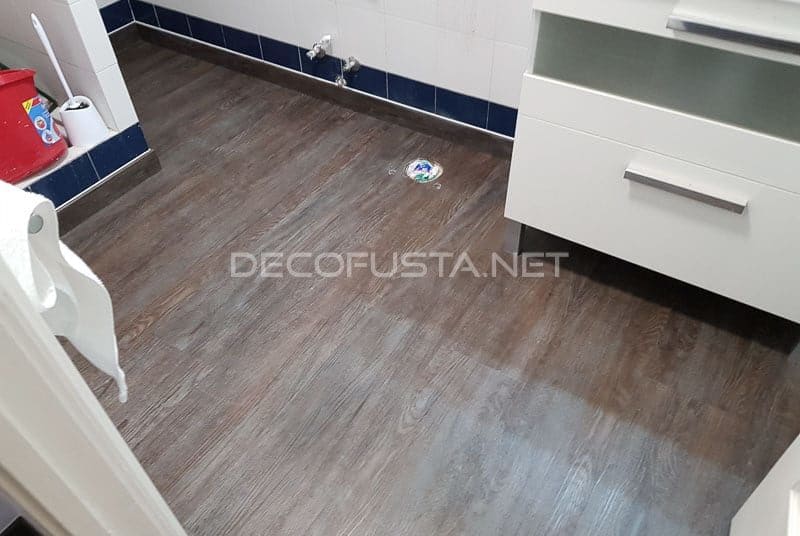 Suelo vinilico en baños