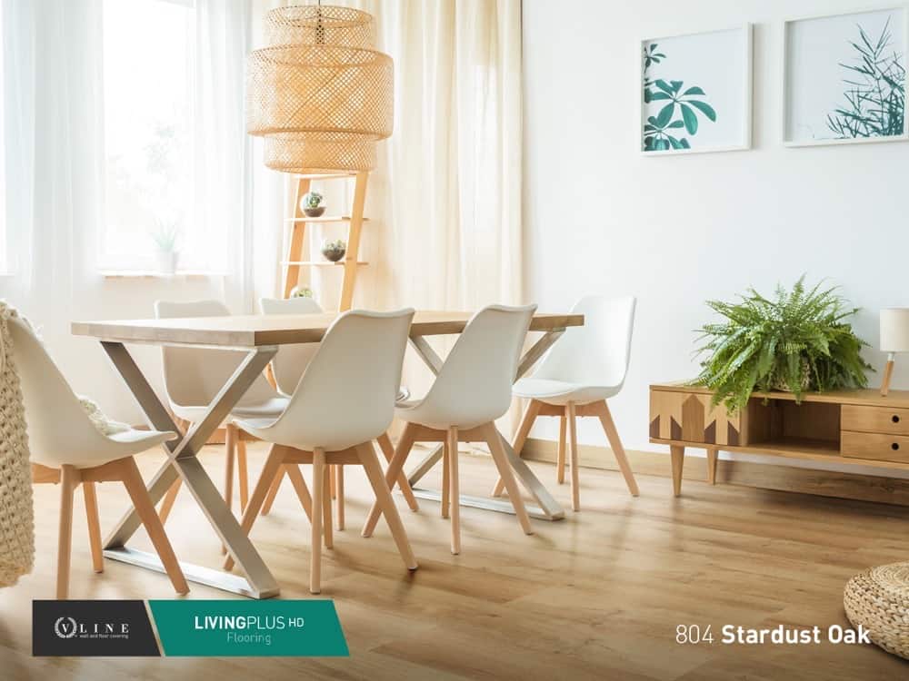 V Line Living Plus HD Flooring 804 Stardust Oak