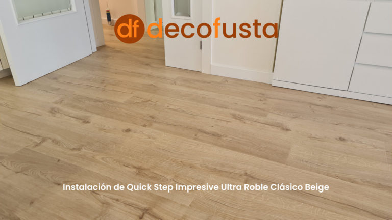 Instalación de Quick Step Impressive Ultra Roble Clásico Beige