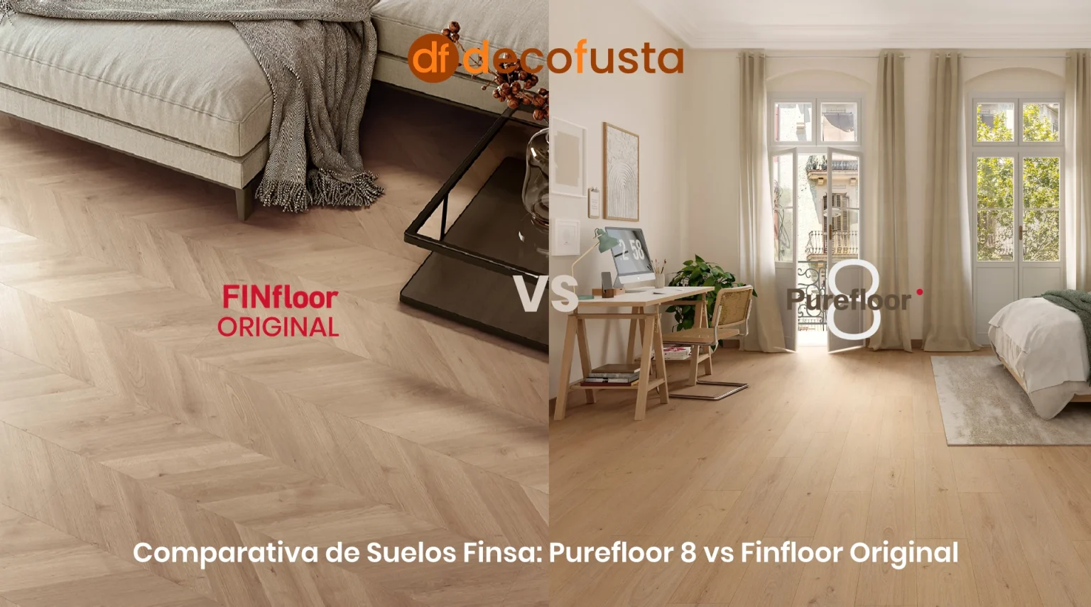 Comparativa de Suelos Finsa Purefloor 8 vs Finfloor Original
