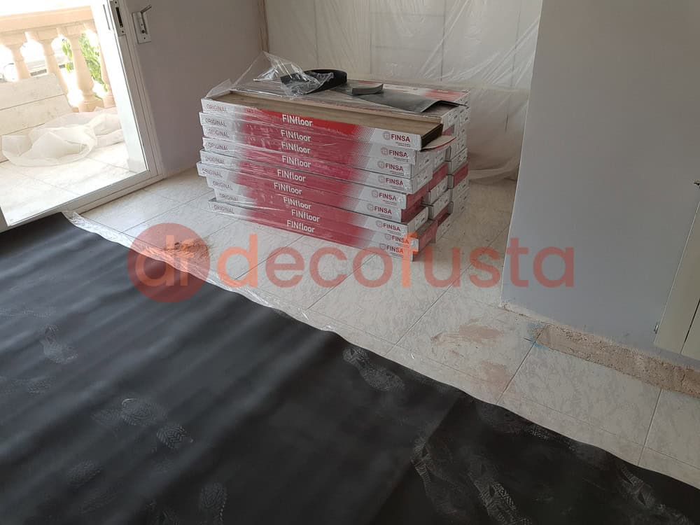 Instalacion de suelo laminado 1