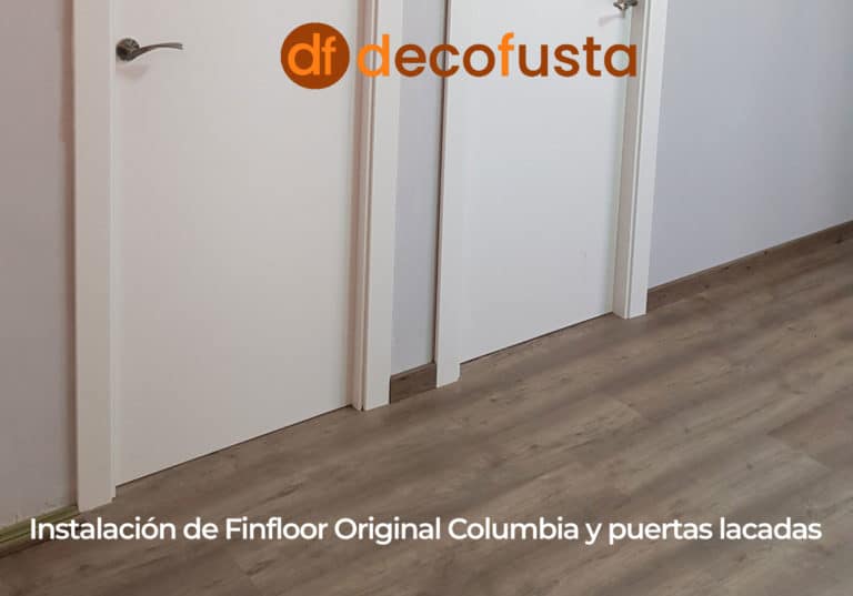 Instalación de Finfloor Original Columbia y puertas lacadas