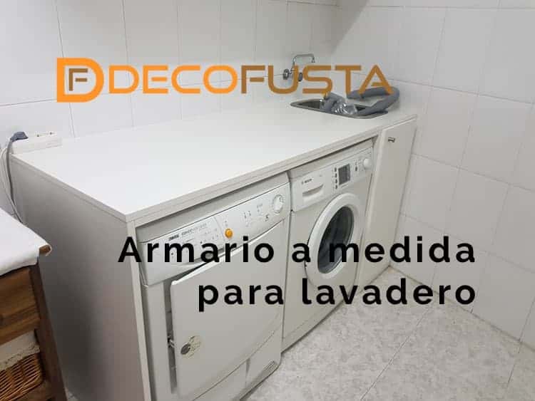 Perversión formato Aplicable Armario a medida para lavadero - Decofusta